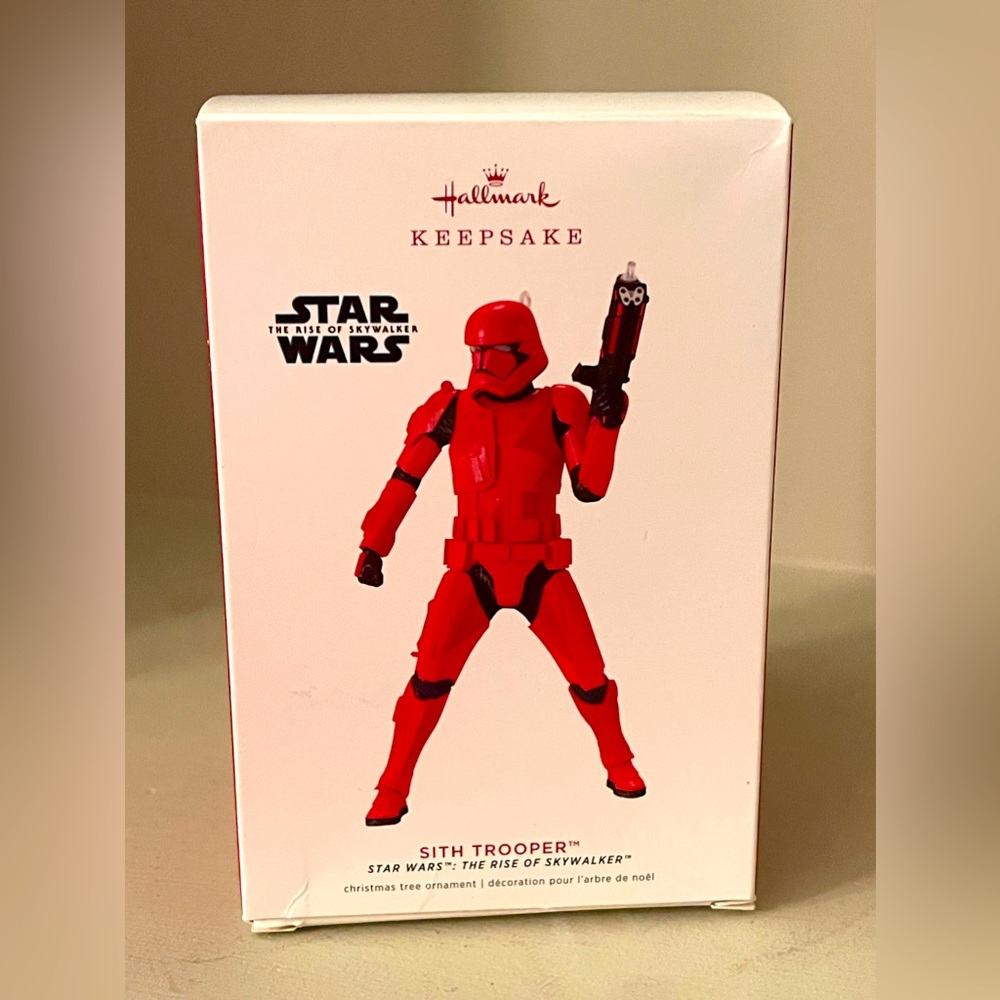 2019 Hallmark Keepsake Star Wars The Rise Of Skywalker Sith Trooper Red